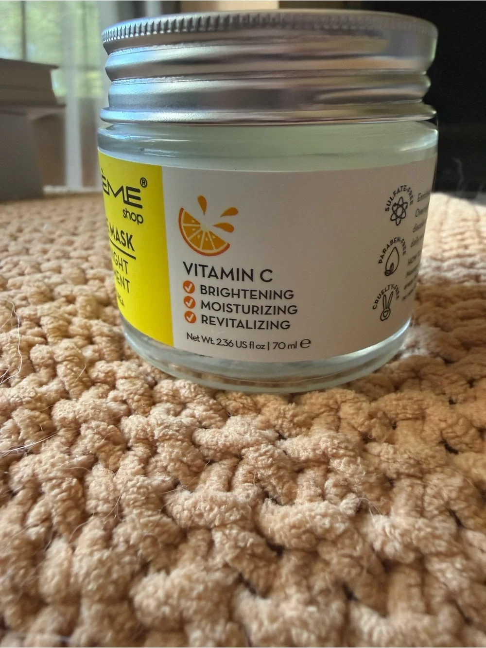 The Crème Shop Vitamin C Gelée Mask Overnight Treatment - Yellow